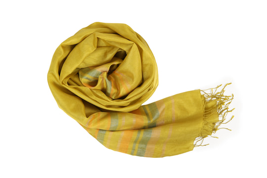 Anis silk scarf